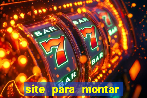 site para montar time de futebol